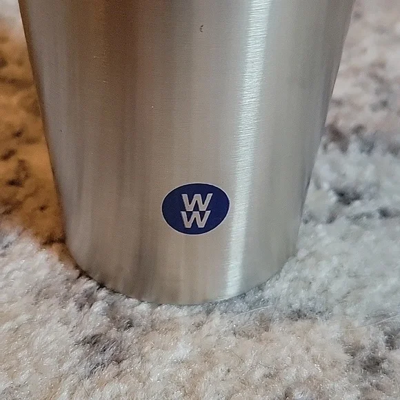 Weight Watchers Stainless Screw-top Cup with Straw - Picture 2 of 8